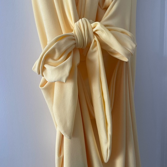 Tiger Mist Yellow Mini Dress - Picture 4 of 4